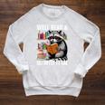 Well Read & Slightly Feral Raccoon Book Lover Graphic Raglan Sleeve Sweatshirt Heather Mustard Well Read & Slightly Feral Raccoon Book Lover Graphic Raglan Sleeve Sweatshirt Heather Mustard