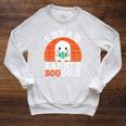 I Read Banned Booooks Banned Books Reader Raglan Sleeve Sweatshirt Heather Mustard