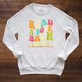 Read a Book Bruh English Teacher Groovy Retro Reading For Men Women Raglan Sleeve Sweatshirt Heather Mustard Read a Book Bruh English Teacher Groovy Retro Reading For Men Women Raglan Sleeve Sweatshirt Heather Mustard