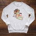 Read Books Drink Coffee For Women Premium Tri-Blend Raglan Sleeve Sweatshirt Heather Mustard