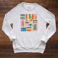 Read More Books Library Reading Literature Book Lover Nerd Raglan Sleeve Sweatshirt Heather Mustard