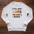 I Still Read Children's Books Raglan Sleeve Sweatshirt Heather Mustard