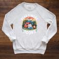 Read S'More Books Camping Lover Raglan Sleeve Sweatshirt Heather Mustard