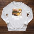 Read S'More Books Camping Themed Literacy Night Raglan Sleeve Sweatshirt Heather Mustard