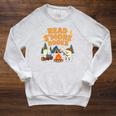 Read S'More Books Camping Outdoors Travel Campfire Smores Raglan Sleeve Sweatshirt Heather Mustard Read S'More Books Camping Outdoors Travel Campfire Smores Raglan Sleeve Sweatshirt Heather Mustard