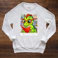 Readasaurus Reading Dinosaur Book Reader Bookworm Raglan Sleeve Sweatshirt Heather Mustard Readasaurus Reading Dinosaur Book Reader Bookworm Raglan Sleeve Sweatshirt Heather Mustard