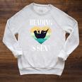 Reading Books In Bathtub Bathing Sexy Bookworm Reading Rats Raglan Sleeve Sweatshirt Heather Mustard
