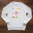 Reading Books Bookworm Book Readers Bookworm Raglan Sleeve Sweatshirt Heather Mustard