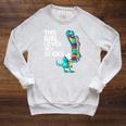 Reading Books For Girl Kids Bookworm Story Reader Raglan Sleeve Sweatshirt Heather Mustard