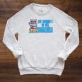 Reading Books Joke My Weekend Is All Booked Bookworm Reader Raglan Sleeve Sweatshirt Heather Mustard