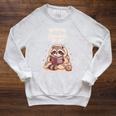 Reading Is My Favorite Sport Book Lover Men Women Raglan Sleeve Sweatshirt Heather Mustard