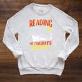 Reading Is My Favorite Sport Bookworm Book Reading Raglan Sleeve Sweatshirt Heather Mustard Reading Is My Favorite Sport Bookworm Book Reading Raglan Sleeve Sweatshirt Heather Mustard
