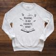 Reading Is My Favorite Sport Read Bookworm Book Lover Raglan Sleeve Sweatshirt Heather Mustard Reading Is My Favorite Sport Read Bookworm Book Lover Raglan Sleeve Sweatshirt Heather Mustard