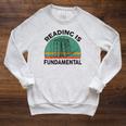 Reading Is Fundamental For Teacher Nerdy Book Lover Raglan Sleeve Sweatshirt Heather Mustard Reading Is Fundamental For Teacher Nerdy Book Lover Raglan Sleeve Sweatshirt Heather Mustard