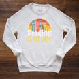 Reading Is My Jam Bookworm Book Reading Raglan Sleeve Sweatshirt Heather Mustard