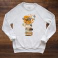 Reading Octopus Tea Coffee And Books Raglan Sleeve Sweatshirt Heather Mustard Reading Octopus Tea Coffee And Books Raglan Sleeve Sweatshirt Heather Mustard
