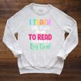 Reading Teacher Book Reader I Teach Little People To Read For Men Women Raglan Sleeve Sweatshirt Heather Mustard Reading Teacher Book Reader I Teach Little People To Read For Men Women Raglan Sleeve Sweatshirt Heather Mustard