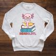 Readolotl Cute Read Axolotl Book Lover Librarian Bookworm Raglan Sleeve Sweatshirt Heather Mustard Readolotl Cute Read Axolotl Book Lover Librarian Bookworm Raglan Sleeve Sweatshirt Heather Mustard
