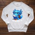 Readsolotl Blue Kawaii Axolotl Book Lover Reading Raglan Sleeve Sweatshirt Heather Mustard Readsolotl Blue Kawaii Axolotl Book Lover Reading Raglan Sleeve Sweatshirt Heather Mustard