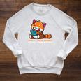 Well Red Panda Shirt Bookworm Reading Books Panda Raglan Sleeve Sweatshirt Heather Mustard Well Red Panda Shirt Bookworm Reading Books Panda Raglan Sleeve Sweatshirt Heather Mustard