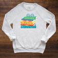 There's A Book For That Geek Trendy Nerdy Raglan Sleeve Sweatshirt Heather Mustard