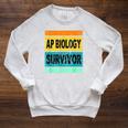 Retro AP Biology Shirt AP Biology Survivor Prep Book Study Raglan Sleeve Sweatshirt Heather Mustard Retro AP Biology Shirt AP Biology Survivor Prep Book Study Raglan Sleeve Sweatshirt Heather Mustard