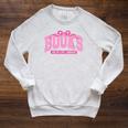 Retro Pink Coquette Bow Valentine Book Lover Varsity Raglan Sleeve Sweatshirt Heather Mustard Retro Pink Coquette Bow Valentine Book Lover Varsity Raglan Sleeve Sweatshirt Heather Mustard