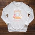 Retro Salem Book Club Bookish Witchy Spooky Halloween Raglan Sleeve Sweatshirt Heather Mustard