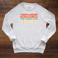 Retro Superheroes Art Graphic Novels Vintage Comic Books Raglan Sleeve Sweatshirt Heather Mustard