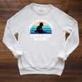 Retro Vintage Ban The Fascists Save The Books Book Lovers Raglan Sleeve Sweatshirt Heather Mustard