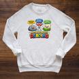 Rock Paper Scissors Nothing Beats Reading Book Lovers Raglan Sleeve Sweatshirt Heather Mustard