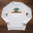 This Is How I Roll Library Book Reading Librarian Raglan Sleeve Sweatshirt Heather Mustard