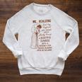 Romance Book Reader Bookish Me Realizing That My Boyfriend Raglan Sleeve Sweatshirt Heather Mustard