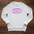 Romantasy Book Reader Aesthetic With Fantasy Feels Raglan Sleeve Sweatshirt Heather Mustard