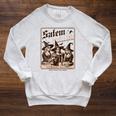 Salem Book Club Bookish Halloween Retro Salem Witch Book Raglan Sleeve Sweatshirt Heather Mustard Salem Book Club Bookish Halloween Retro Salem Witch Book Raglan Sleeve Sweatshirt Heather Mustard