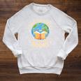 Save Earth It's Only Planet With Books Reader Earth Day Raglan Sleeve Sweatshirt Heather Mustard Save Earth It's Only Planet With Books Reader Earth Day Raglan Sleeve Sweatshirt Heather Mustard