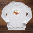 Science Of Reading Advocate Books Literature Book Reader Raglan Sleeve Sweatshirt Heather Mustard