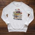 She Is Mom Christian Bible Mama Book Reading Raglan Sleeve Sweatshirt Heather Mustard