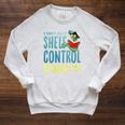 I Only Have Shelf Control On Days End In Y Book Raglan Sleeve Sweatshirt Heather Mustard