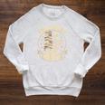 Skeleton I Buy Books Like I'm Immortal Book Lovers Raglan Sleeve Sweatshirt Heather Mustard