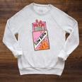 Slow Burn Book Trope Worth The Wait Love Takes Time Raglan Sleeve Sweatshirt Heather Mustard