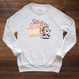 Slow Burns Survivor Book Lover Raglan Sleeve Sweatshirt Heather Mustard
