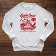 Smut Reader Smutty Spicy Book Goblin Smut Reading Club Raglan Sleeve Sweatshirt Heather Mustard Smut Reader Smutty Spicy Book Goblin Smut Reading Club Raglan Sleeve Sweatshirt Heather Mustard