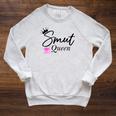 Smut Slutt Probably Reading Smutt Books Reader Smut Queen Raglan Sleeve Sweatshirt Heather Mustard