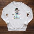 Snowman Book Stack Librarian Book Lover Christmas Raglan Sleeve Sweatshirt Heather Mustard Snowman Book Stack Librarian Book Lover Christmas Raglan Sleeve Sweatshirt Heather Mustard