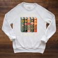 So Many Books So Little Summer Book Lover Teacher Raglan Sleeve Sweatshirt Heather Mustard