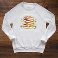 So Many Books But So Little Time Raglan Sleeve Sweatshirt Heather Mustard