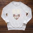 Soft Heart Dark Shelf Dark Romance Book Lover Goth Reading Raglan Sleeve Sweatshirt Heather Mustard