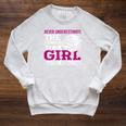 SOMMAS BOOKS Never Underestimate The Power Of a Girl With a Book Reading Raglan Sleeve Sweatshirt Heather Mustard SOMMAS BOOKS Never Underestimate The Power Of a Girl With a Book Reading Raglan Sleeve Sweatshirt Heather Mustard