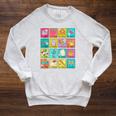 Spanish Teacher Book Back To School Raglan Sleeve Sweatshirt Heather Mustard Spanish Teacher Book Back To School Raglan Sleeve Sweatshirt Heather Mustard